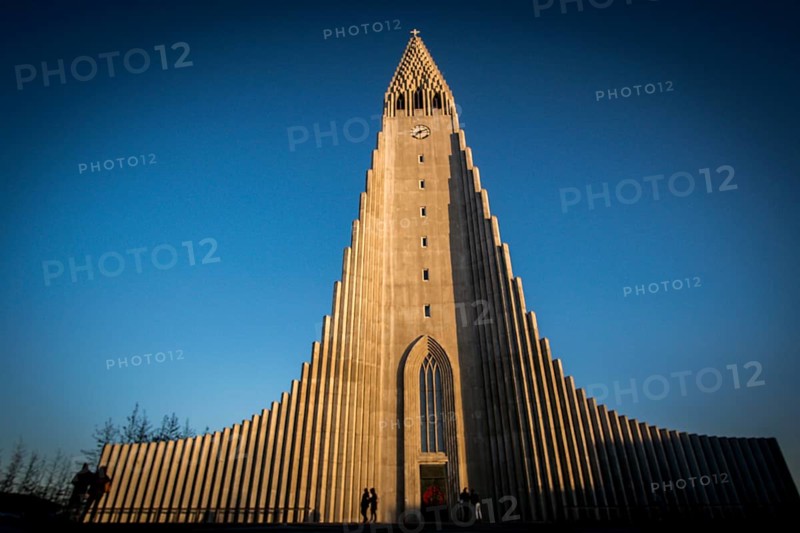 Hallgrimskirkja in Iceland Reykjavik