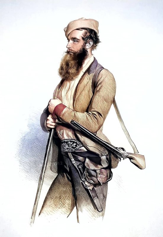 Count August von Breuner-Enckevoirt, also Breunner-Enckevoirt, full name Count August Ferdinand Paul Ludwig Breuner-Enckevoirth, Count of Asparn, Noble Lord of Staatz, Baron of Fladnitz, Stuebing, Rabenstein, (b. 30 June 1796 in Regensburg, d. 23 April 1877 in Villa Weinhart, Obermais near Meran) was an Austrian nobleman, landowner, civil servant, member of parliament and collector, Historical, digitally restored reproduction from a 19th century original, Record date not stated