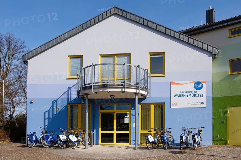 Youth Hostel, Waren, Mueritz, Mecklenburg Lake District, Mecklenburg, Mecklenburg-Western Pomerania, Germany, Europe