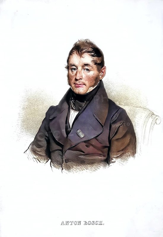 Anton Bosch (1783-1868), brewery owner in Vienna, Historical, digitally restored reproduction from a 19th century original, Record date not stated