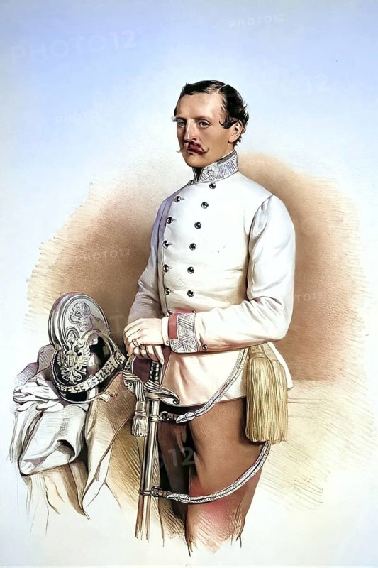 Arthur Prince Rohan (1826-1885), Austro-Hungarian Monarchy, Imperial and Royal Monarchy, Officer, Historical, digitally restored reproduction from a 19th century original, Record date not stated
