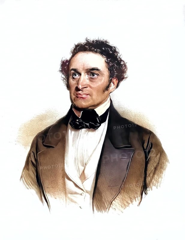 Anton Haizinger (born 14 March 1796 in Wilfersdorf, died 31 December 1869 in Karlsruhe) was an Austrian opera singer (tenor) and husband of the actress Amalie Haizinger, Historic, digitally restored reproduction from a 19th century original, Record date not stated