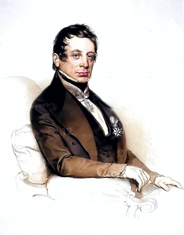 August Josef Warmuth, Dr juris, royal Bavarian lawyer and bill notary in Wuerzburg, Historical, digitally restored reproduction from a 19th century original, Record date not stated