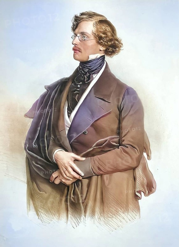 Alois Ander, actually Aloys Anderle (born 10 August 1821 in Libitz an der Doubrawa, Boehmen, died 11 December 1864 in Wartenberg) was an Austrian opera singer, Historic, digitally restored reproduction from a 19th century original, Record date not stated