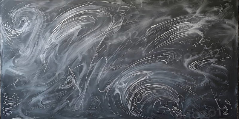 Marble textured grey chalkboard as illustration background, AI generated