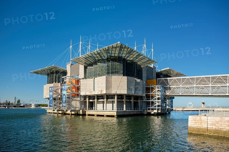 Lisbon, Portugal, July 28, 2023: The Lisbon Oceanarium one of the largest indoor aquariums in Europe, world's largest saltwater oceanarium and approximately 1 million people visit each year, Europe