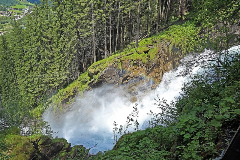 Krimml Waterfalls, Krimml Achental Valley, Hohe Tauern National Park, Krimml, Pinzgau, Austria, Europe