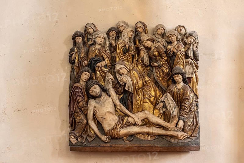 Cathedral, Erfurt, Gothic relief, Thuringia, Germany, Europe