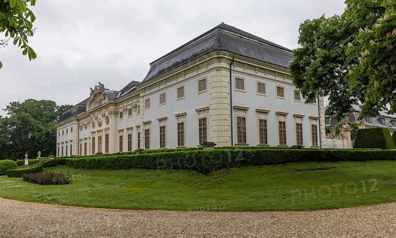 Halbturn Castle, Halbturn, castle park, avenue, Austria, Europe