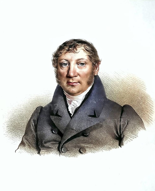 Anton Hackel (1799-1846), song composer, civil servant, Historical, digitally restored reproduction from a 19th century original, Record date not stated