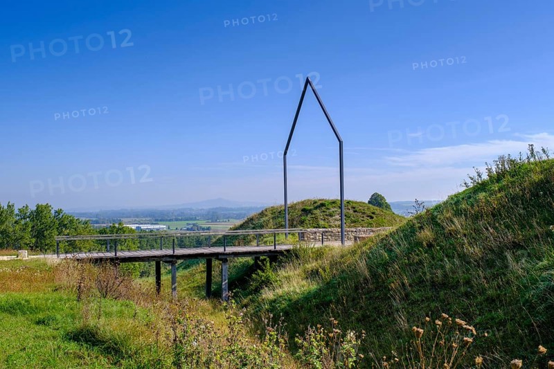 Heuneburg, fortification, Celts, open-air museum, Celtic museum, Celtic town of Pyrene, Hundersingen, Herbertingen, Upper Danube nature park Park, Swabia, Baden-Wuerttemberg, Germany, Europe