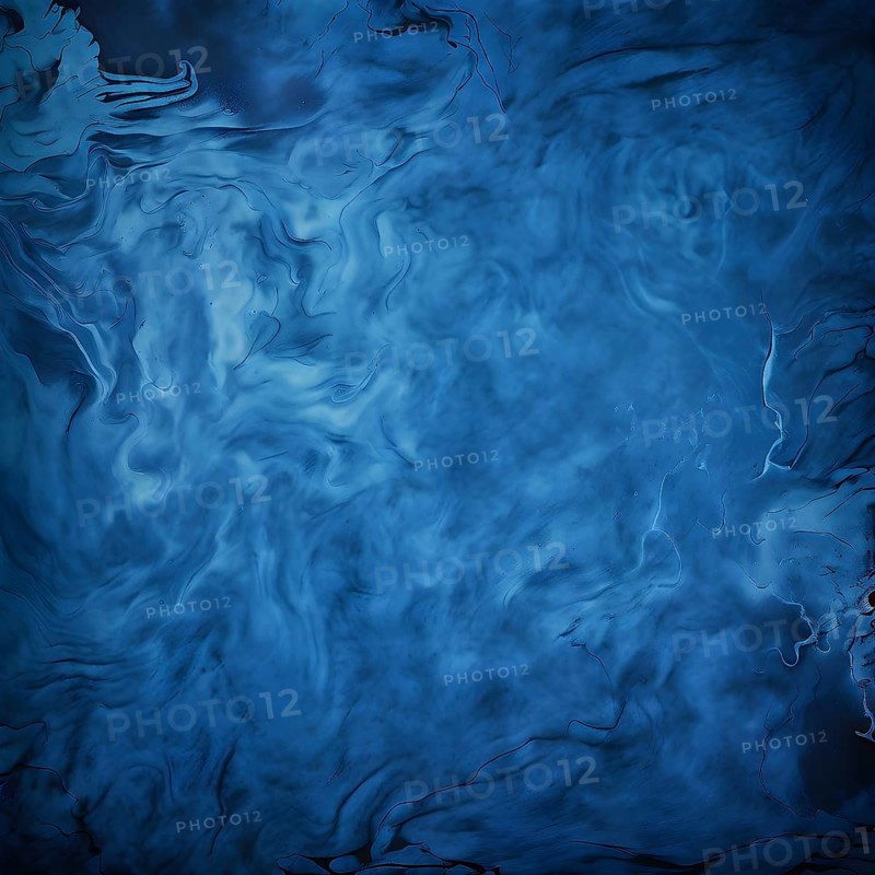 Marble textured blue chalkboard as illustration background, AI generated