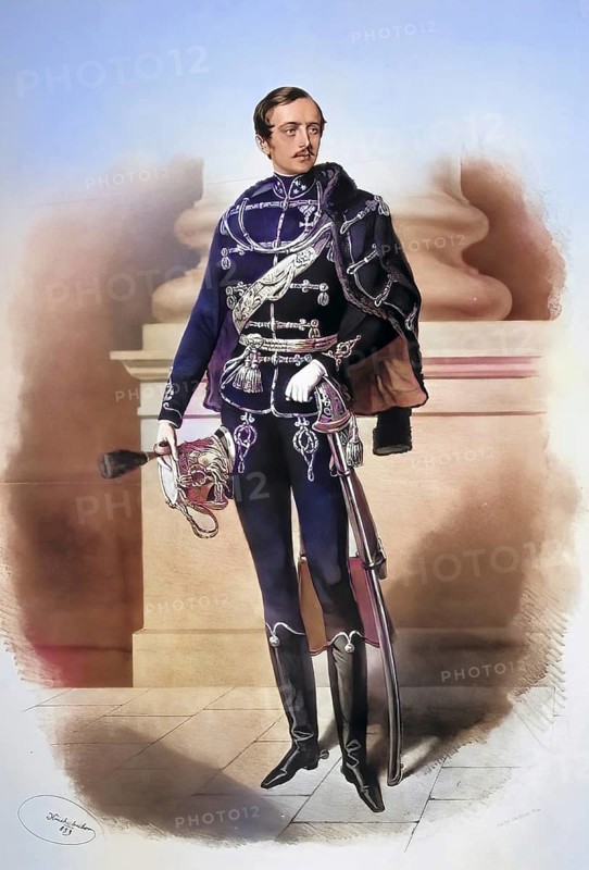 Arthur Fuerst Rohan (1827-1885), Austro-Hungarian Monarchy, Austro-Hungarian Monarchy Austrian officer, Historical, digitally restored reproduction from a 19th century original, Record date not stated