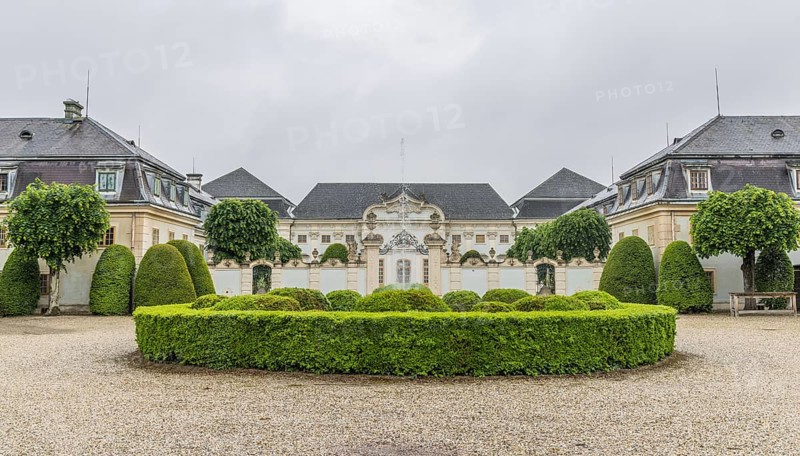 Halbturn Castle, Halbturn, castle park, avenue, Austria, Europe