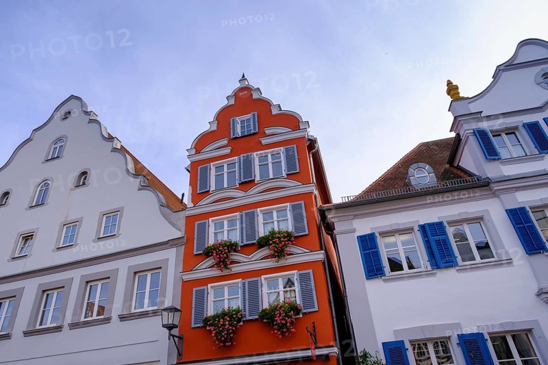 Half-timbered houses, Old Town, Oettingen, Noerdlinger Ries, Swabia, Bavaria, Germany, Europe