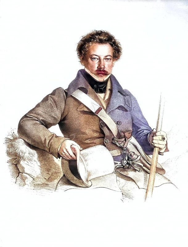 Franz Serafin Ernestus Apollonius Edler von Rosthorn (born 18 April 1796 in Vienna, died 17 June 1877 in Klagenfurt) was an Austrian industrialist, Historical, digitally restored reproduction from a 19th century original, Record date not stated