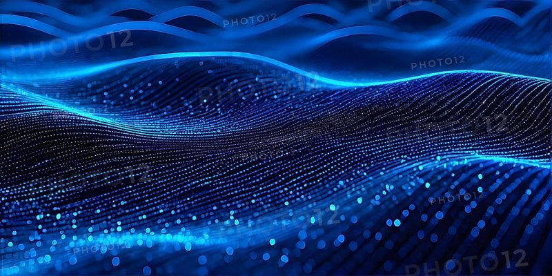 AI generated laser lines intertwining intersecting overlapping each other