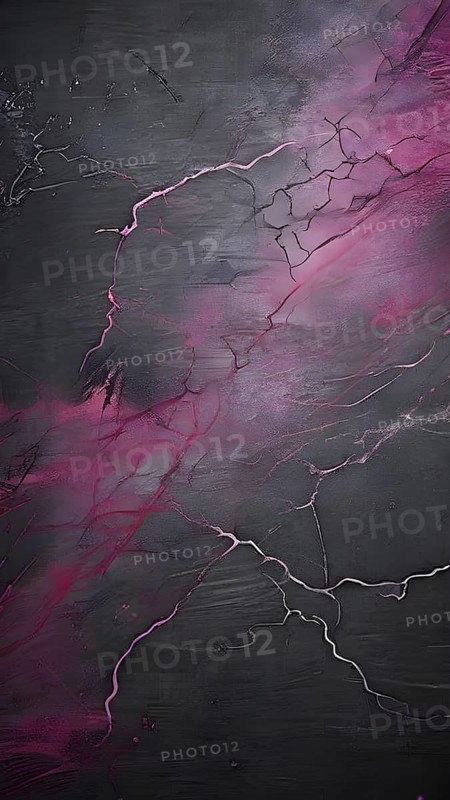 Marble textured magenta and dark grey chalkboard as illustration background, AI generated
