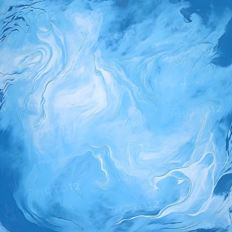 Marble textured blue chalkboard as illustration background, AI generated