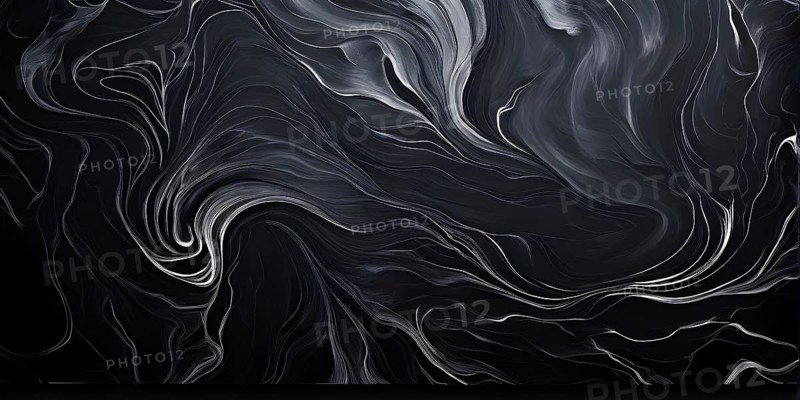 Marble textured grey chalkboard as illustration background, AI generated