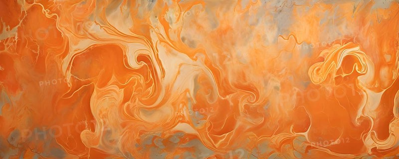 Marble textured orange chalkboard as illustration background, AI generated