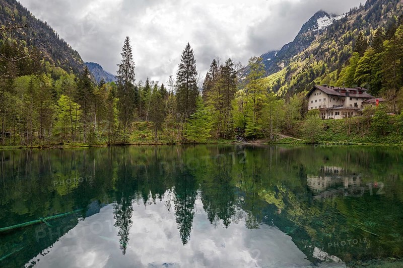 Christlessee, near Gottenried, Trettachtal, Oberstdorf, Oberallgaeu, Allgaeu, Bavaria, Germany, Europe