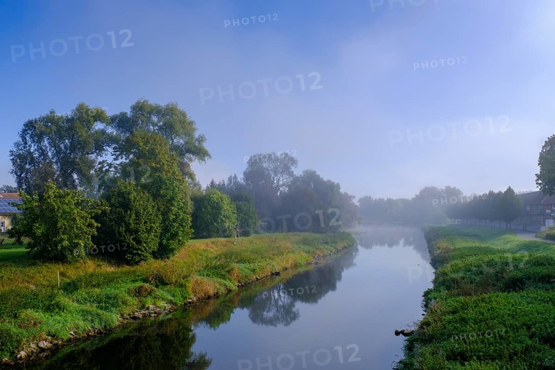 Danube in Riedlingen, Swabian Alb, Upper Danube, Upper Swabia, Swabia, Baden-Wuerttemberg, Germany, Europe