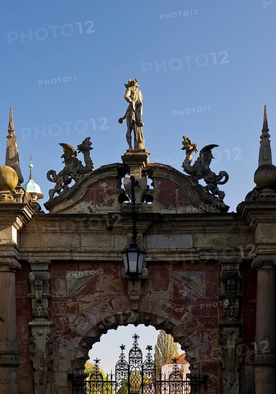 Schlossportal, Bueckeburg Castle, Bueckeburg, Lower Saxony, Germany, Europe