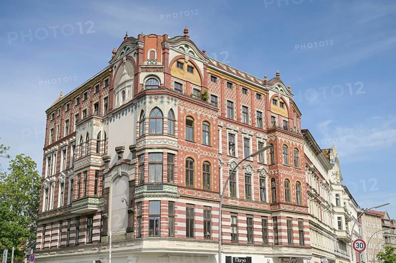 Luisenhaus, old building, Badstrasse, Gesundbrunnen, Mitte, Berlin, Germany, Europe