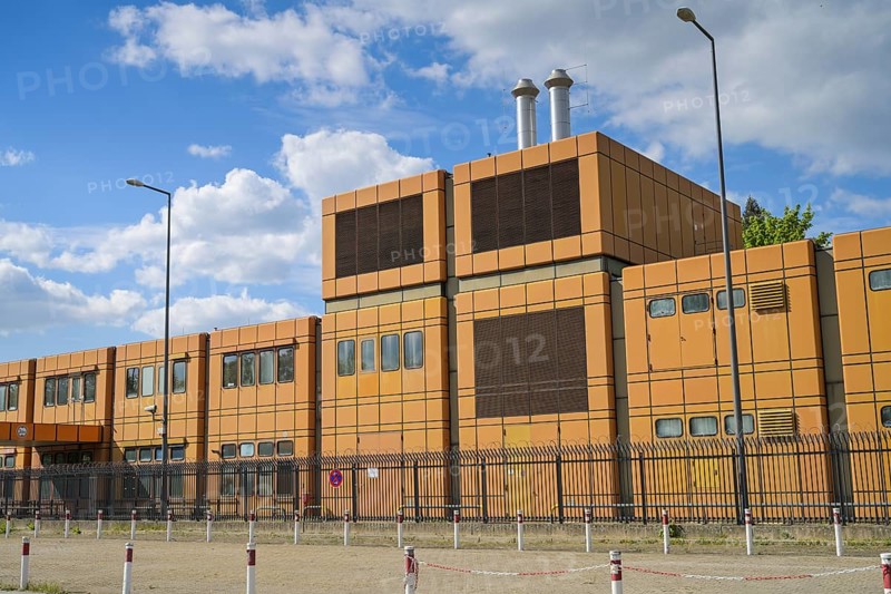 Former functional buildings at Tegel Airport, Reinickendorf, Berlin, Germany, Europe