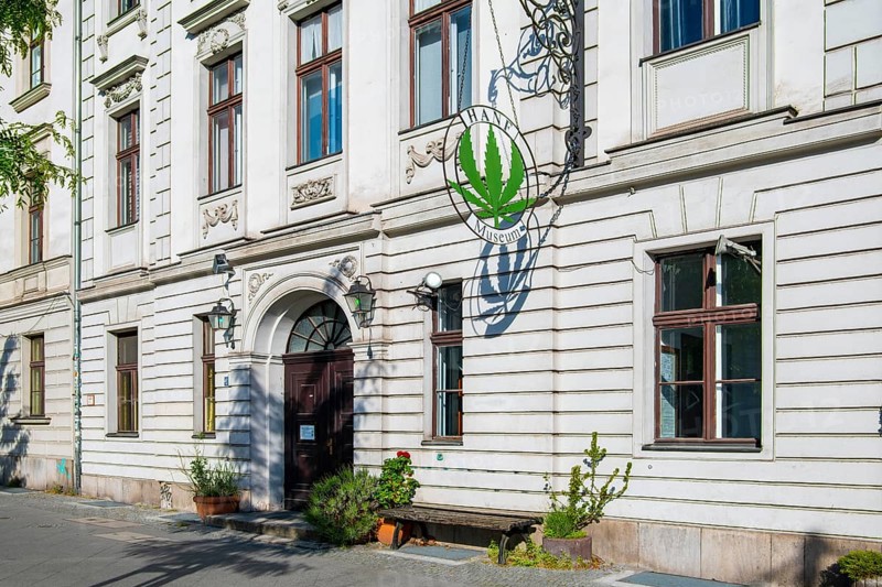 Hemp museum, hemp museum, weed, marijuana, Nikolaiviertel quarter, Alexanderplatz, Berlin, Germany, Europe