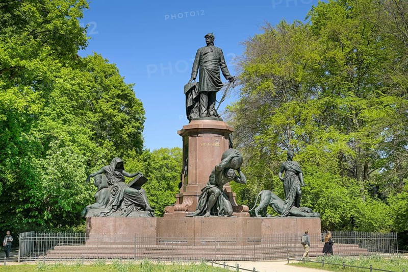 Bismarck National Monument, Grosser Stern, Tiergarten, Mitte, Berlin, Germany, Europe