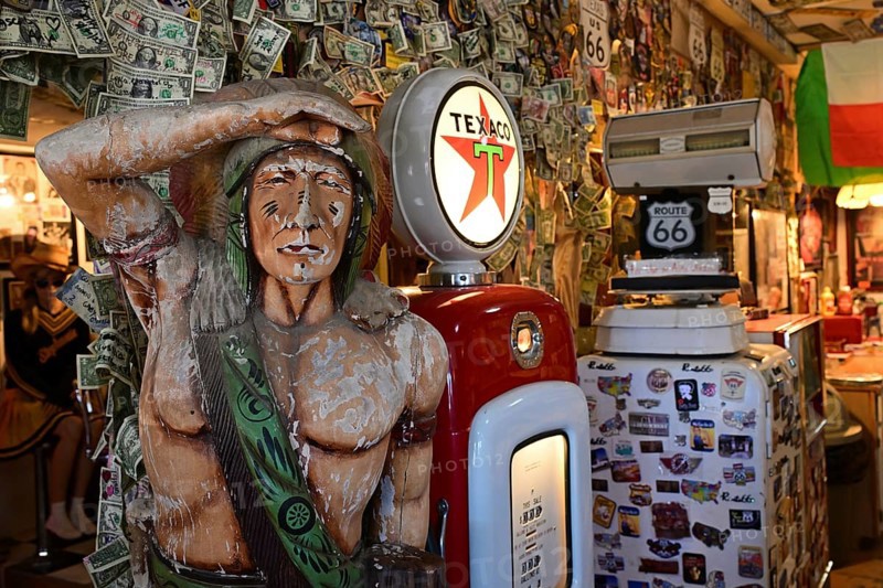 Hackberry General Store shop decoration, Route66, Hackberry, Arizona