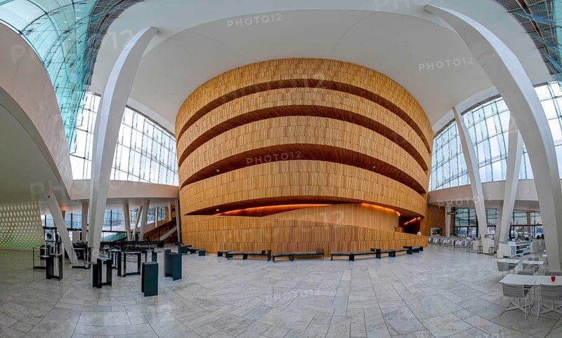 Opera Interior Panorama Oslo Norway