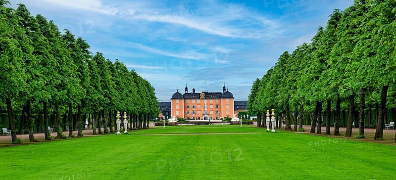 Schwetzingen Palace and Palace Gardens, Schwetzingen, Baden-Wuerttemberg, Germany, Europe