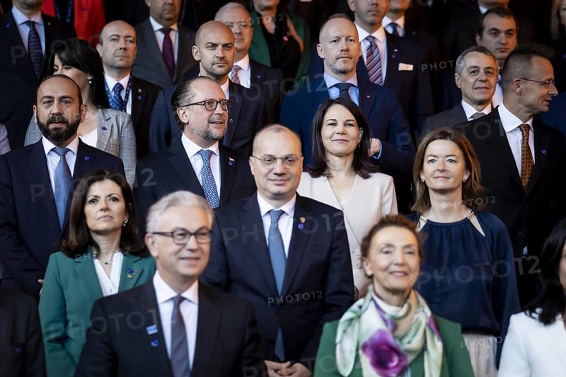 Annalena Baerbock (Alliance 90/The Greens), Federal Foreign Minister, photographed as part of the family photo at the Council of Europe in Strasbourg, 16.05.2024. Photographed on behalf of the Federal Foreign Office