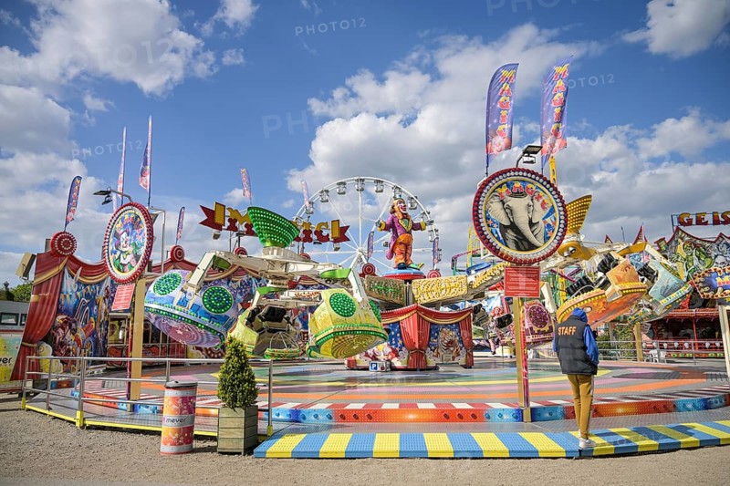 Ride Magic, spring festival, fairground, Tegel, Reinickendorf, Berlin, Germany, Europe