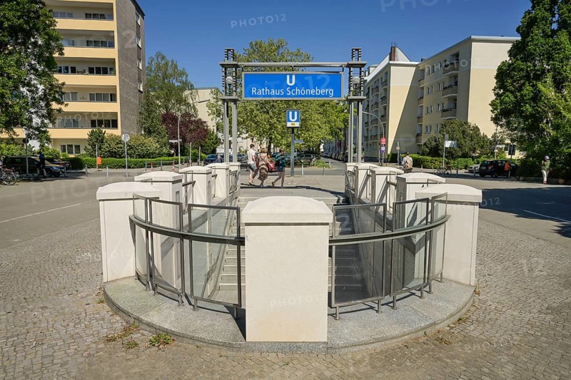 U-Bahn station Rathaus Schoeneberg, Schoeneberg, Tempelhof-Schoeneberg, Berlin, Germany, Europe