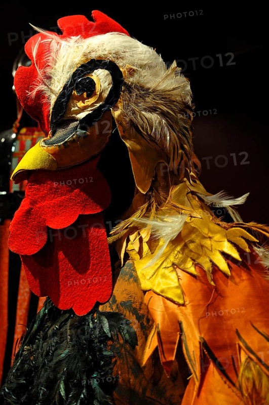 Costume The Cokoral in the theatre play 1960 La fille mal gardee at the Victoria & Albert Museum, 1-5 Exhibition Rd, London, England, Great Britain