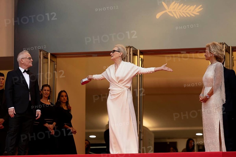 Cannes, France, 14 May 2024: Meryl Streep during the opening of the 77th Cannes International Film Festival. The 77th Cannes International Film Festival will take place from 14 to 25 May 2024, Europe