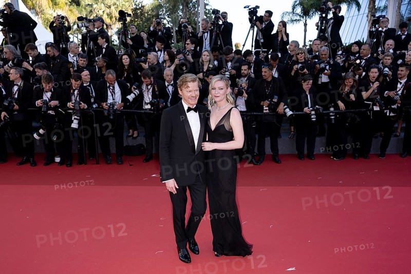 Cannes, France, 17.5.2024: Jesse Plemons and Kirsten Dunst at the premiere of Kinds of Kindness on the red carpet of the Palais des Festivals during the 77th Cannes International Film Festival. The 77th Cannes International Film Festival will take place from 14 to 25 May 2024, Europe