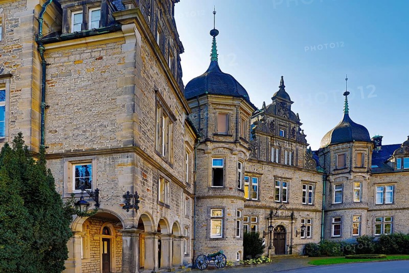 Bueckeburg Castle, Lower Saxony State Archives, Bueckeburg, Lower Saxony, Germany, Europe