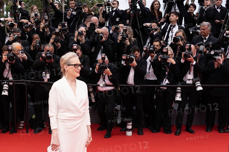 Cannes, France, 14 May 2024: Meryl Streep during the opening of the 77th Cannes International Film Festival. The 77th Cannes International Film Festival will take place from 14 to 25 May 2024, Europe