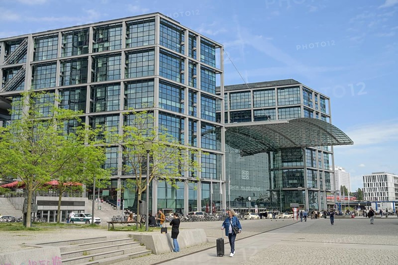 Central Station South Side, Washingtonplatz, Moabit, Mitte, Berlin, Germany, Europe