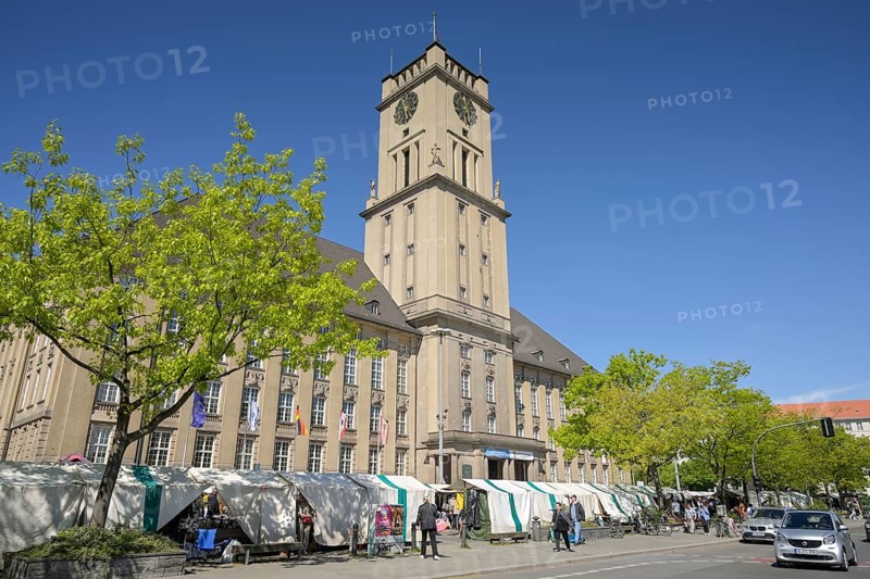 Rathaus Schoeneberg, John-F.-Kennedy-Platz, Schoeneberg, Berlin, Germany, Europe