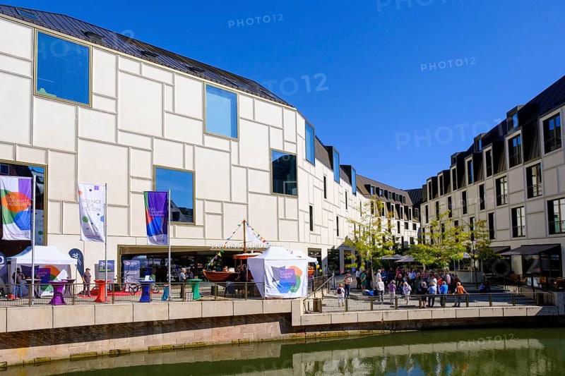 German Museum Nuremberg, Museum of the Future, Augustinerhof, Nuremberg, Middle Franconia, Franconia, Bavaria, Germany, Europe