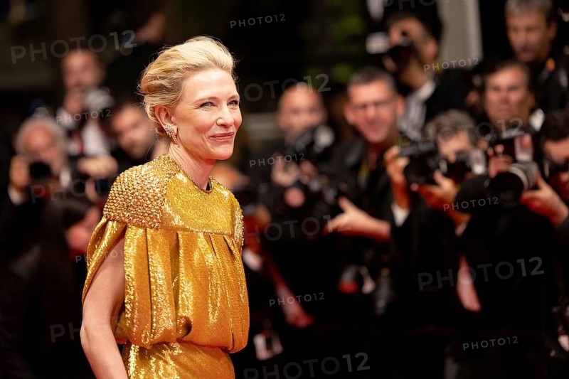 Cannes, France, 17.5.2024: Cate Blanchett at the premiere of Rumours on the red carpet of the Palais des Festivals during the 77th Cannes International Film Festival. The 77th Cannes International Film Festival will take place from 14 to 25 May 2024, Europe