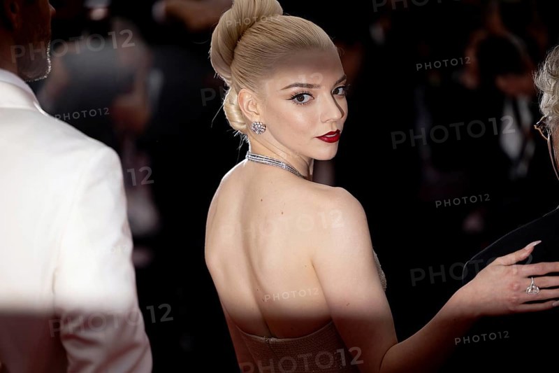 Cannes, France, 15.5.2024: Anya Taylor-Joy at the premiere of Furiosa: A Mad Max Saga on the red carpet of the Palais des Festivals during the 77th Cannes International Film Festival. The 77th Cannes International Film Festival will take place from 14 to 25 May 2024, Europe
