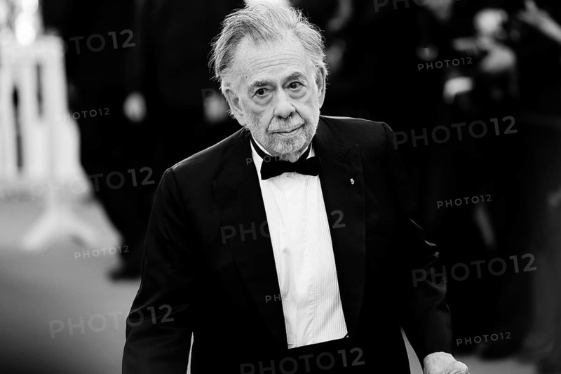 Cannes, France, 16.5.2024: Francis Ford Coppola at the premiere of Megalopolis on the red carpet of the Palais des Festivals during the 77th Cannes International Film Festival. The 77th Cannes International Film Festival will take place from 14 to 25 May 2024. Note: the photo was subsequently converted to b/w, Europe
