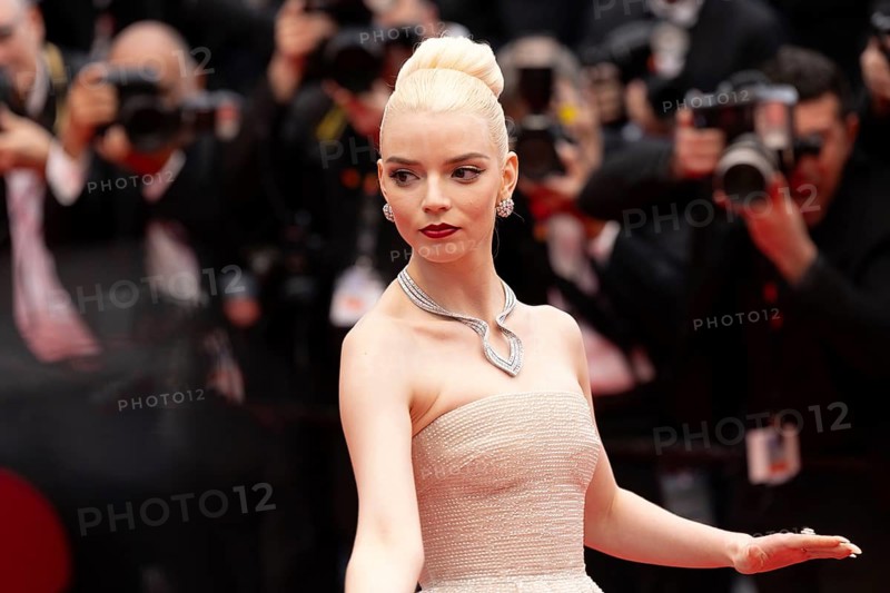 Cannes, France, 15.5.2024: Anya Taylor-Joy at the premiere of Furiosa: A Mad Max Saga on the red carpet of the Palais des Festivals during the 77th Cannes International Film Festival. The 77th Cannes International Film Festival will take place from 14 to 25 May 2024, Europe